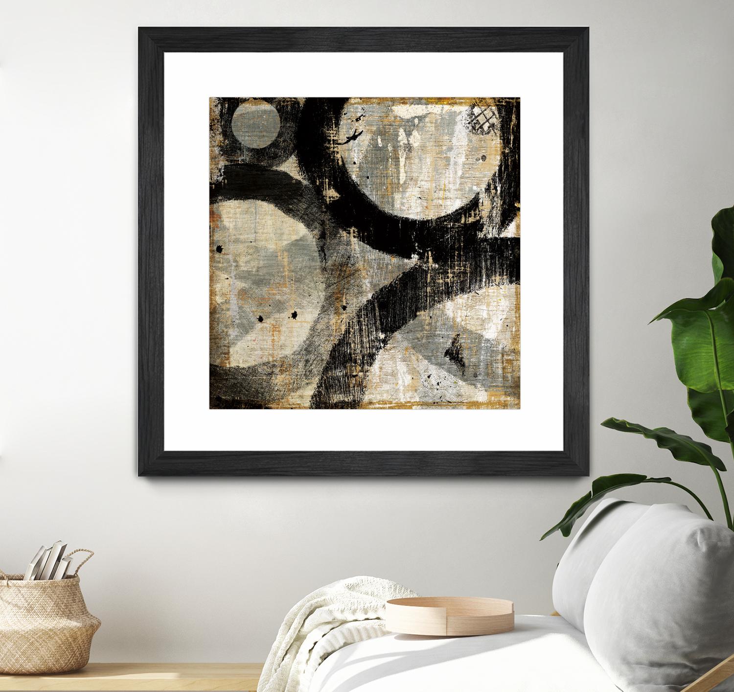 Industrial II by Michael Mullan on GIANT ART - beige abstract