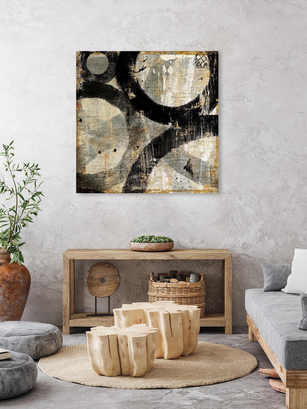 Industrial II by Michael Mullan on GIANT ART - beige abstract