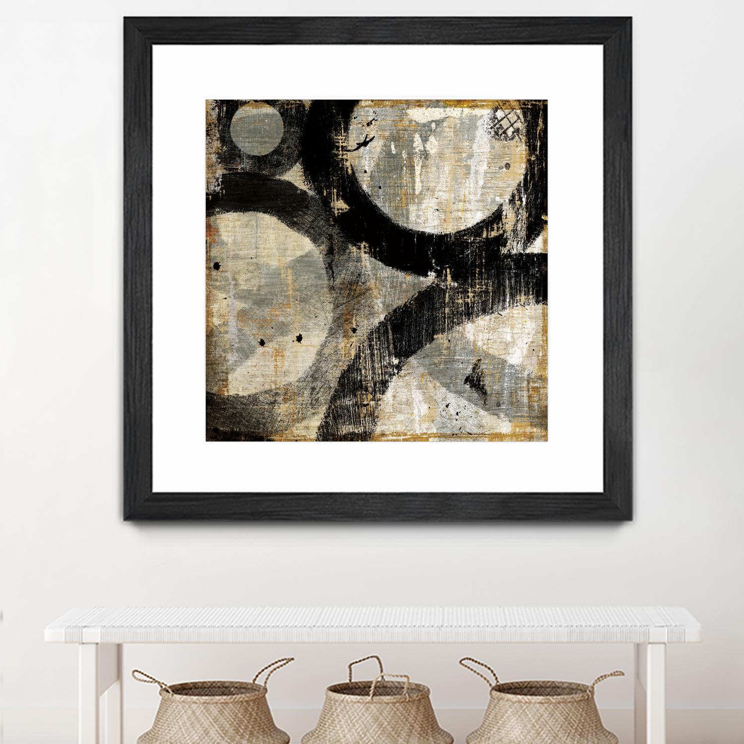 Industrial II by Michael Mullan on GIANT ART - beige abstract