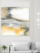 Minerals I by Chris Paschke on GIANT ART - grey abstract