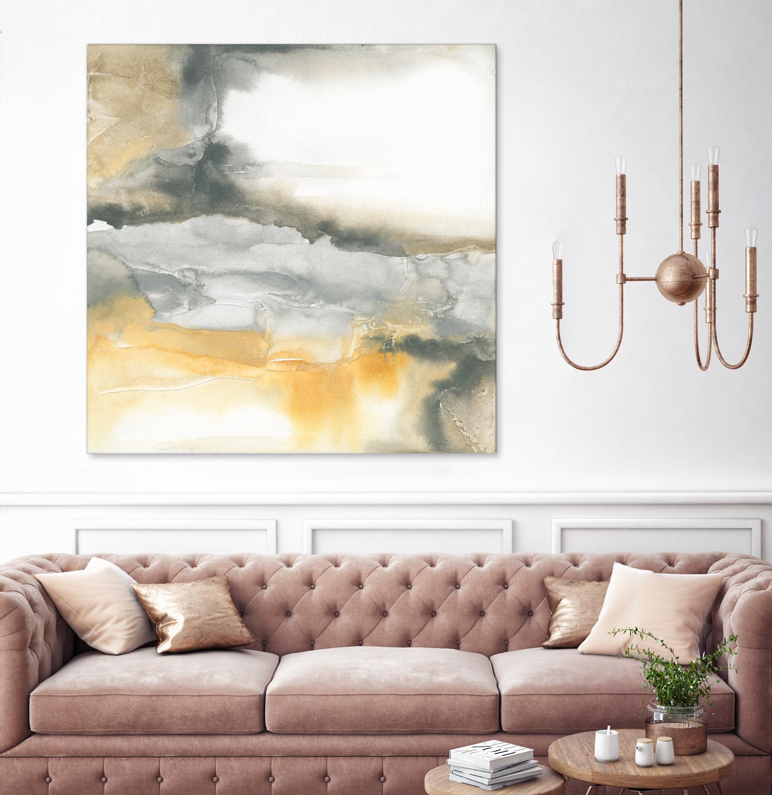 Minerals I by Chris Paschke on GIANT ART - grey abstract