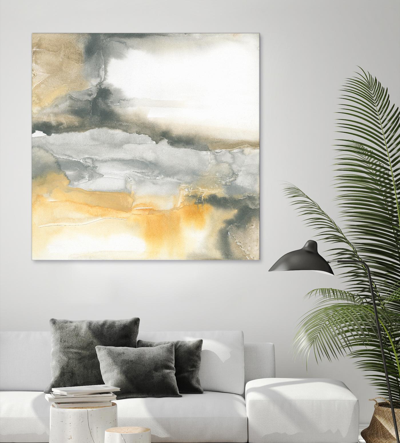 Minerals I by Chris Paschke on GIANT ART - grey abstract