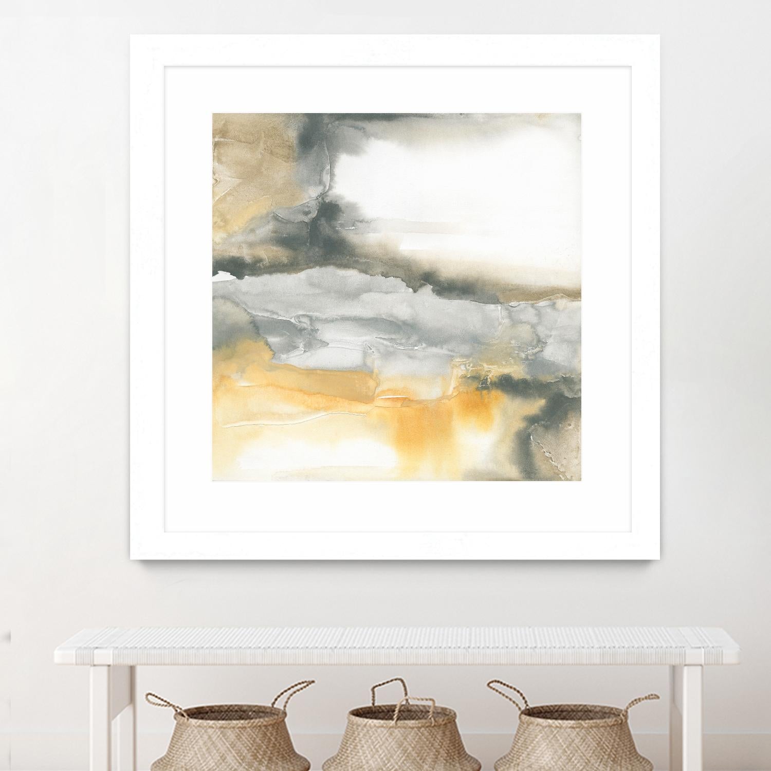 Minerals I by Chris Paschke on GIANT ART - grey abstract