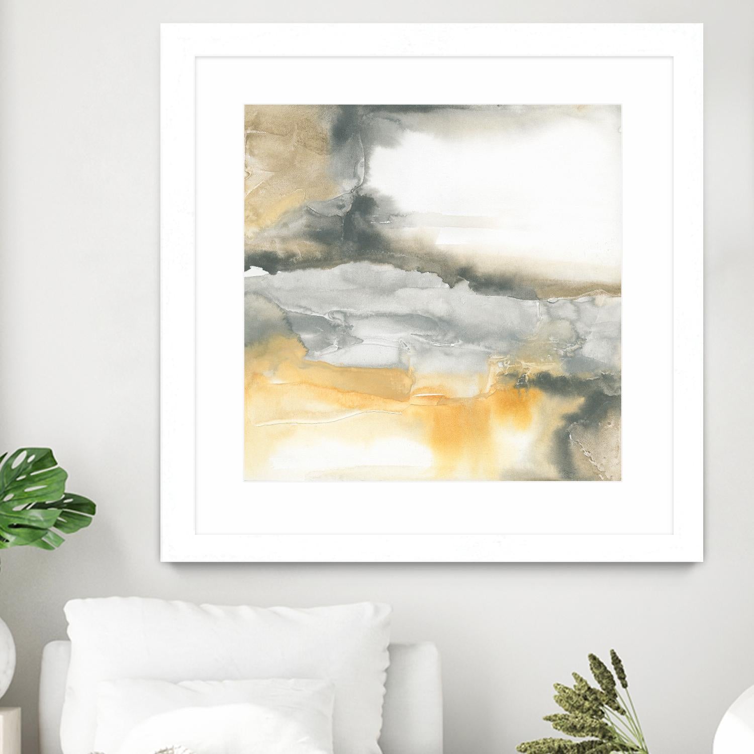 Minerals I by Chris Paschke on GIANT ART - grey abstract