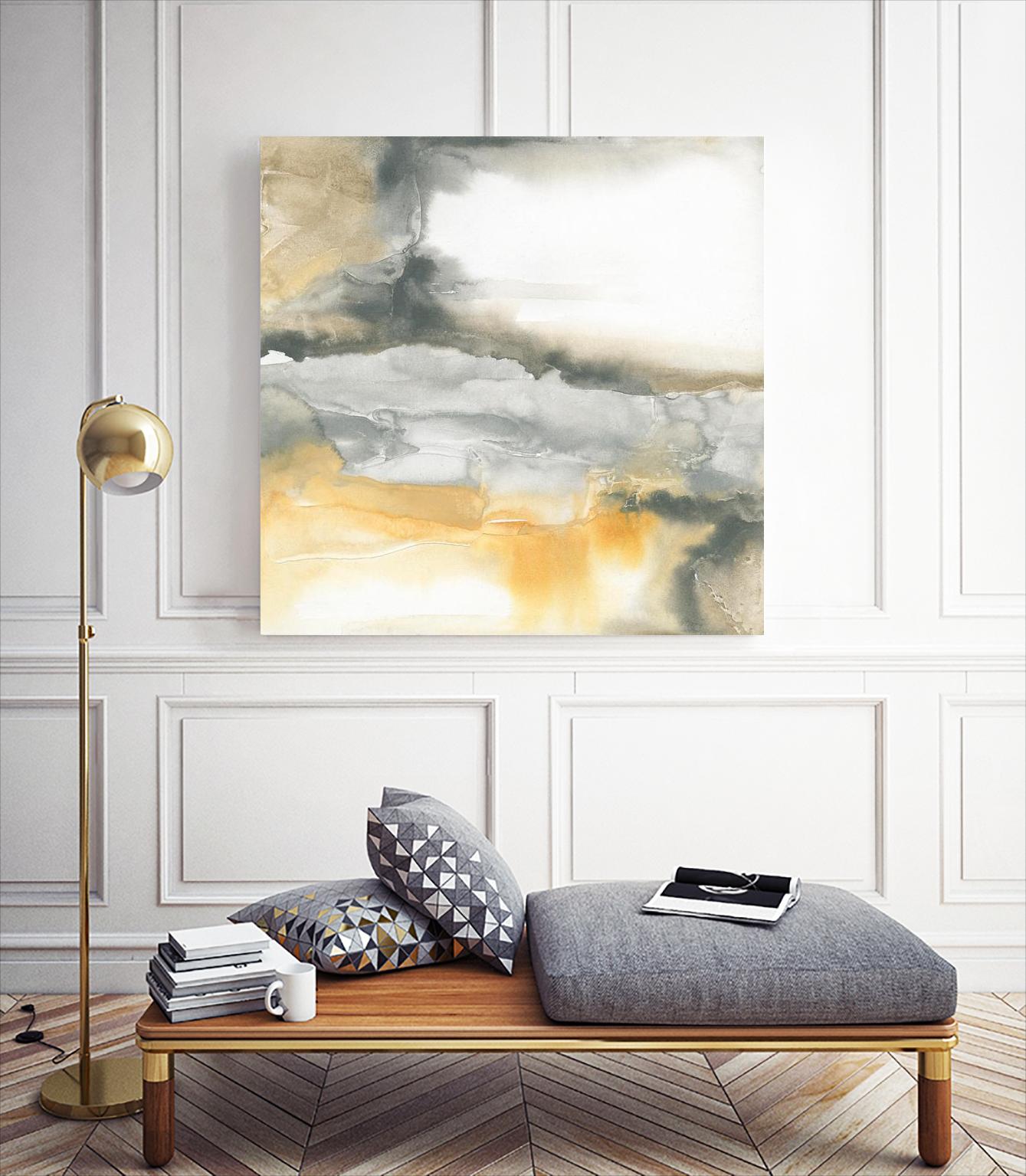 Minerals I by Chris Paschke on GIANT ART - grey abstract