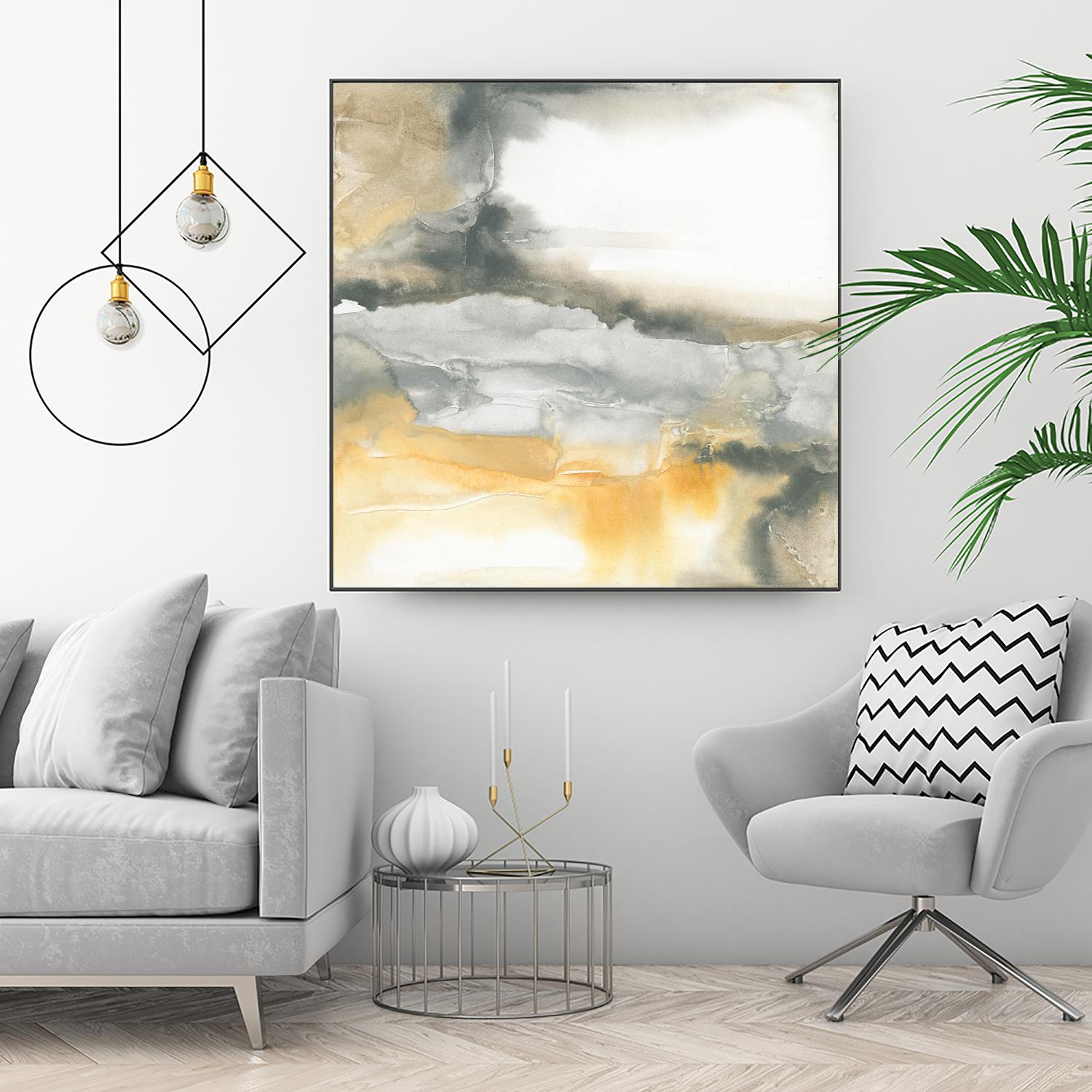 Minerals I by Chris Paschke on GIANT ART - grey abstract