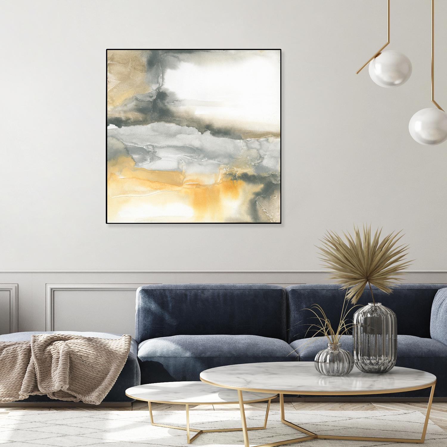 Minerals I by Chris Paschke on GIANT ART - grey abstract