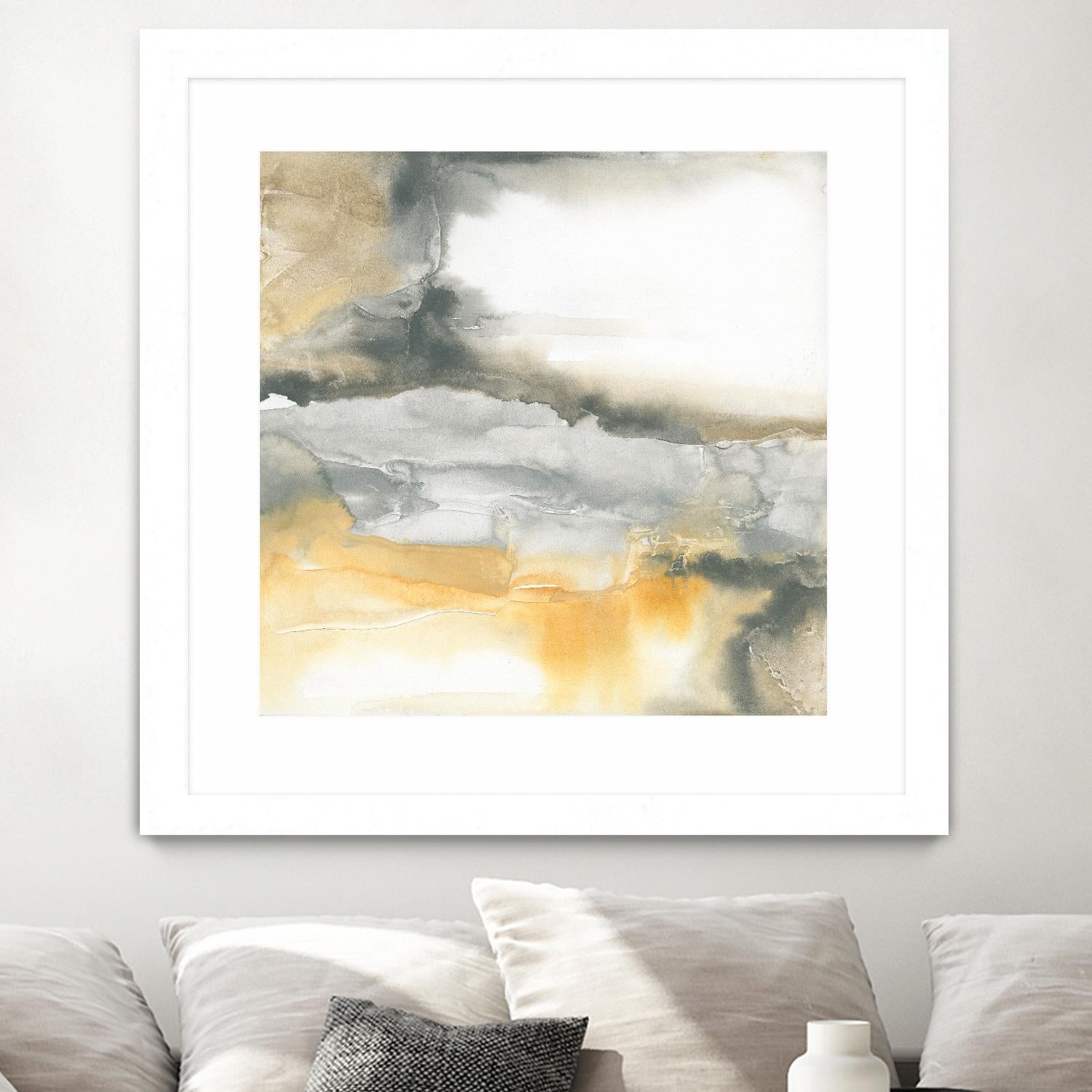 Minerals I by Chris Paschke on GIANT ART - grey abstract