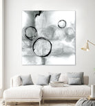 Full Circle I Gray by Chris Paschke on GIANT ART - grey abstract