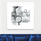 Full Circle I Gray by Chris Paschke on GIANT ART - grey abstract