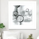 Full Circle I Gray by Chris Paschke on GIANT ART - grey abstract