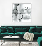 Full Circle I Gray by Chris Paschke on GIANT ART - grey abstract