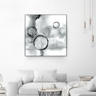 Full Circle I Gray by Chris Paschke on GIANT ART - grey abstract