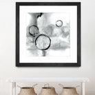 Full Circle I Gray by Chris Paschke on GIANT ART - grey abstract