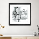 Full Circle I Gray by Chris Paschke on GIANT ART - grey abstract
