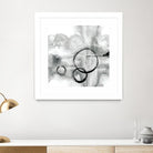 Full Circle II grey by Chris Paschke on GIANT ART - white abstract