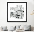 Full Circle II grey by Chris Paschke on GIANT ART - white abstract