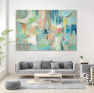 Morning Breeze by Silvia Vassileva on GIANT ART - pink abstract