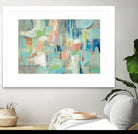 Morning Breeze by Silvia Vassileva on GIANT ART - pink abstract