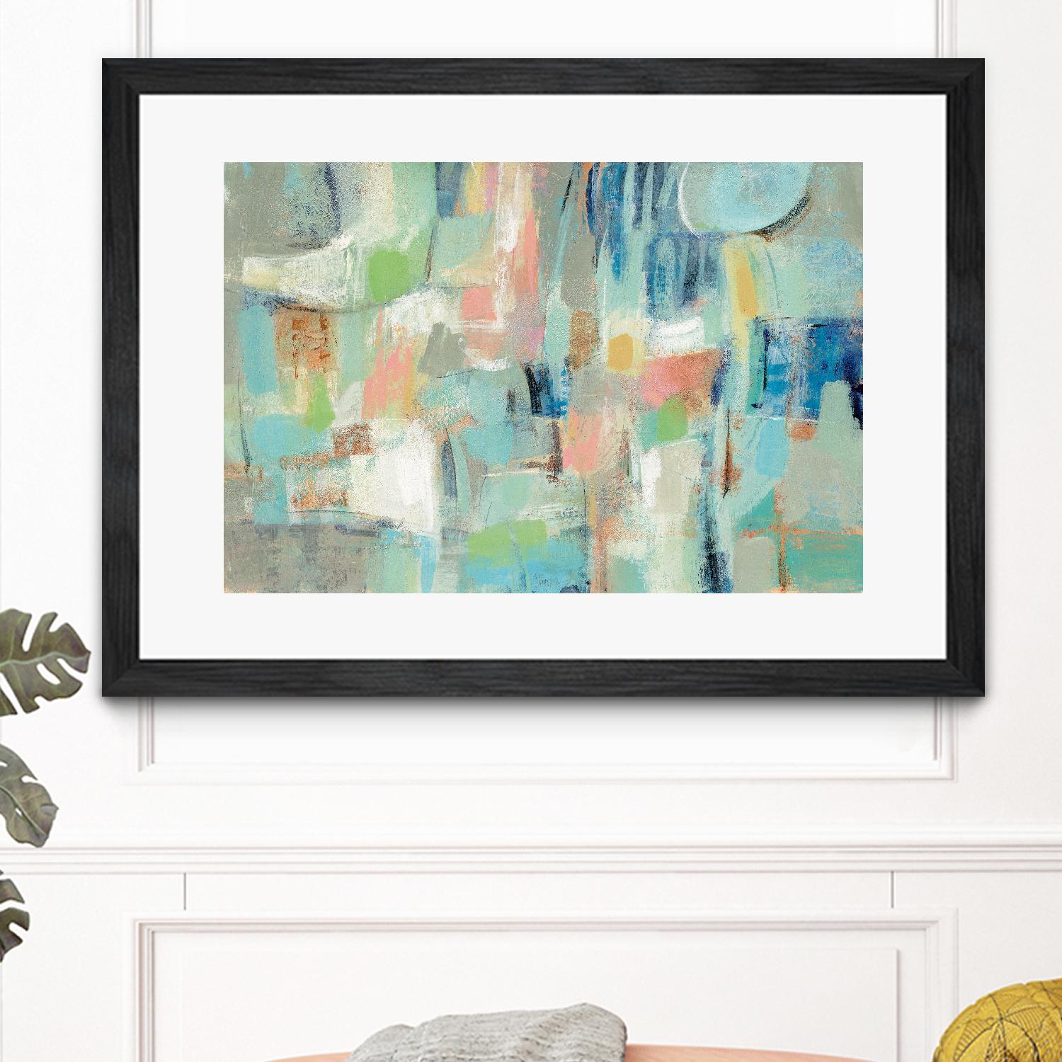 Morning Breeze by Silvia Vassileva on GIANT ART - pink abstract