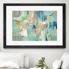 Morning Breeze by Silvia Vassileva on GIANT ART - pink abstract