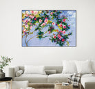 Inspiration Monet by Shirley Novak on GIANT ART - pink floral