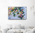 Inspiration Monet by Shirley Novak on GIANT ART - pink floral