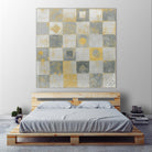 Neutrality Abstract Gold by James Wiens on GIANT ART - grey abstract