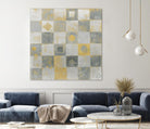 Neutrality Abstract Gold by James Wiens on GIANT ART - grey abstract