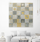 Neutrality Abstract Gold by James Wiens on GIANT ART - grey abstract
