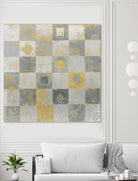 Neutrality Abstract Gold by James Wiens on GIANT ART - grey abstract