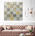 Neutrality Abstract Gold by James Wiens on GIANT ART - grey abstract