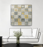 Neutrality Abstract Gold by James Wiens on GIANT ART - grey abstract