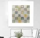 Neutrality Abstract Gold by James Wiens on GIANT ART - grey abstract