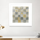 Neutrality Abstract Gold by James Wiens on GIANT ART - grey abstract