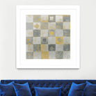 Neutrality Abstract Gold by James Wiens on GIANT ART - grey abstract