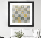 Neutrality Abstract Gold by James Wiens on GIANT ART - grey abstract