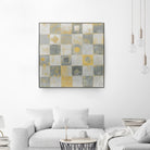 Neutrality Abstract Gold by James Wiens on GIANT ART - grey abstract