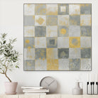Neutrality Abstract Gold by James Wiens on GIANT ART - grey abstract