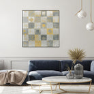 Neutrality Abstract Gold by James Wiens on GIANT ART - grey abstract