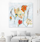 The Sanctuary II by Kellie Day on GIANT ART - red floral