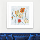 The Sanctuary II by Kellie Day on GIANT ART - red floral