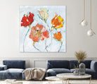 The Sanctuary III by Kellie Day on GIANT ART - red floral