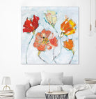 The Sanctuary III by Kellie Day on GIANT ART - red floral