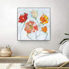 The Sanctuary III by Kellie Day on GIANT ART - red floral