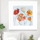 The Sanctuary III by Kellie Day on GIANT ART - red floral