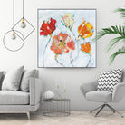 The Sanctuary III by Kellie Day on GIANT ART - red floral