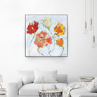 The Sanctuary III by Kellie Day on GIANT ART - red floral