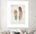 Natural Flora XI Bold Feathers by Danhui Nai on GIANT ART - beige contemporary