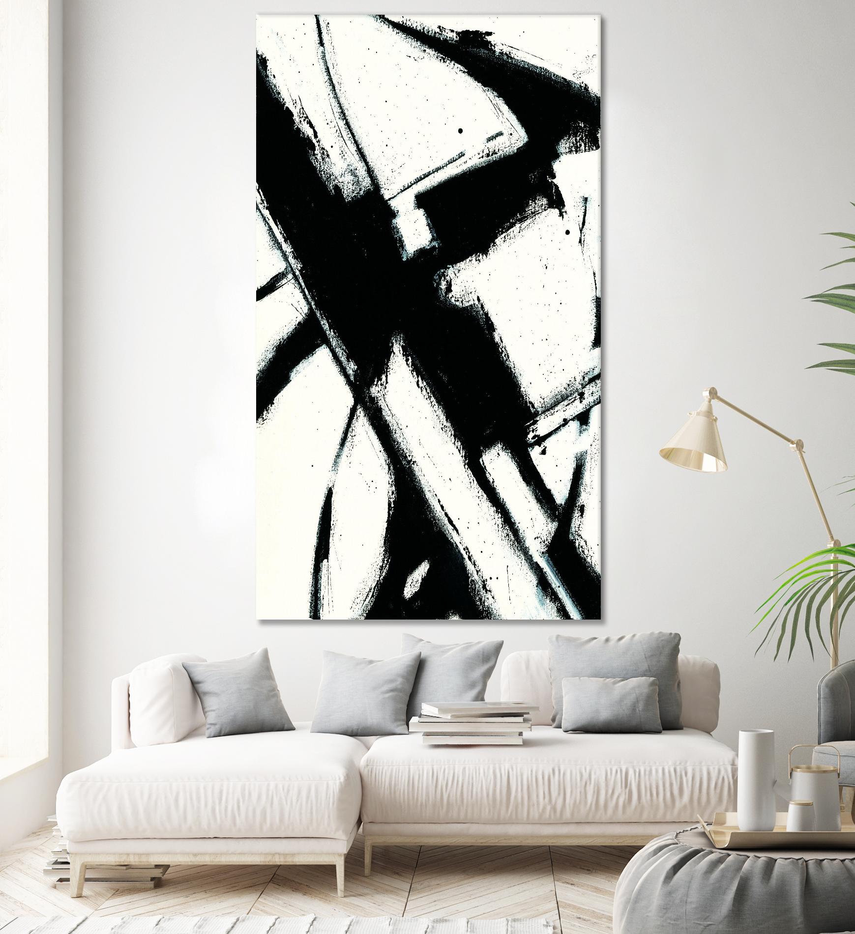 Expression Abstract I White by Shirley Novak on GIANT ART - white abstract